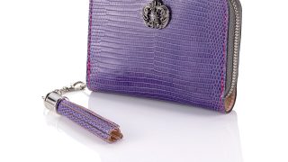 FEILER ハンドバッグ＆財布セット　キラキラパープル色　新品未使用タグ付き FEILER ハンドバッグ＆財布セット キラキラパープル色 新品未使用タグ